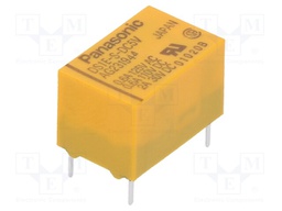 Relay: electromagnetic; SPDT; Ucoil: 5VDC; 2A; max.250VAC; 125Ω