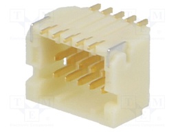 Socket; wire-board; male; DF20; 1mm; PIN: 10; SMT; on PCBs; 100V; 1A
