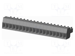 Connector: pluggable terminal block; plug; female; straight; grey