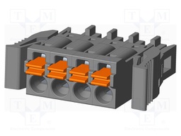 Connector: pluggable terminal block; plug; female; straight