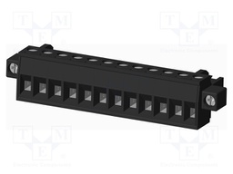 Connector: pluggable terminal block; plug; female; straight; 5mm