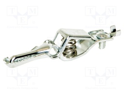 Crocodile clip; 5A; Grip capac: max.7.9mm; Overall len: 53.97mm