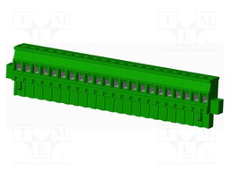 Connector: pluggable terminal block; plug; female; angled 90°