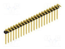 Connector: pin strips; pin header; male; PIN: 21; 2mm; THT; 1x21