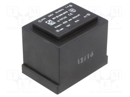 Transformer: encapsulated; 8VA; 230VAC; 18V; 444mA; Mounting: PCB