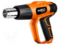 Electric hot shrink gun; electric; 2000W; 230VAC; 50÷600°C