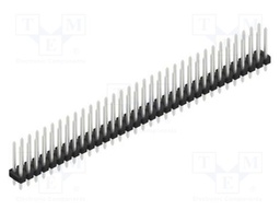 Connector: pin strips; pin header; male; PIN: 66; 2.54mm; THT; 2x33
