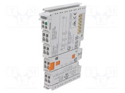 Supply terminal; 24VDC; DIN; IP20; 12x100x69.8mm; 0÷55°C