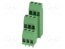 PCB terminal block, nominal current: 17.5 A, rated voltage (