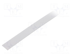 Cover for LED profiles; white; 1m; V: B; slide