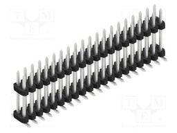 Connector: pin strips; pin header; male; PIN: 40; 2mm; SMT; 2x20