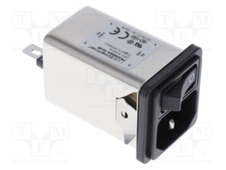 Connector: AC supply; socket; male; 250VAC; -25÷85°C