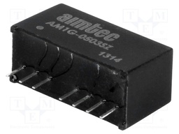 Converter: DC/DC; 1W; Uin: 4.5÷9V; 3.3VDC; Iout: 300mA; SIP8; 3.96g