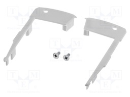 Cap for LED profiles; Application: STEP