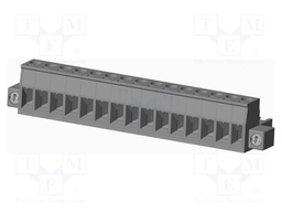 Connector: pluggable terminal block; plug; female; straight; grey