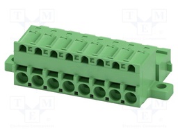 PCB connector, nominal cross section: 2.5 mm?, color: green,