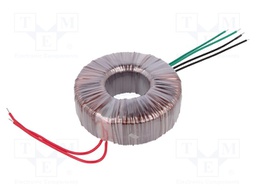Transformer: toroidal; 300VA; 230VAC; 40V; 40V; 3.75A; 3.75A; 2.9kg