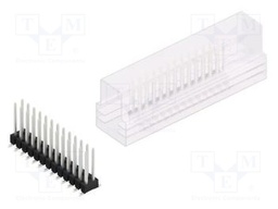 Connector: pin strips; pin header; male; PIN: 26; 2.54mm; SMT; 2x13