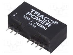 Converter: DC/DC; 2W; Uin: 9÷36V; Uout: 12VDC; Uout2: -12VDC; SIP9