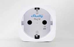 Shelly Plug M Gen3 matter-toega nutipistik WiFi, voolutarbimise jälgimine IP44