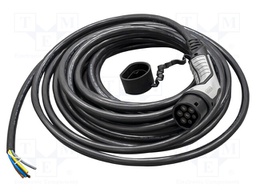 Cable: eMobility; 480V; 26.6kW; wires,Type 2; IP44; 15m; 32A