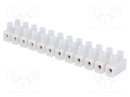 Terminal block; screw terminal; ways: 12; 2.5mm2; terminals: 24