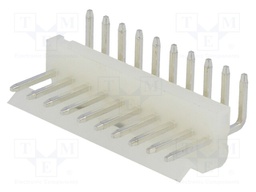 Socket; wire-board; male; 3.96mm; PIN: 10; THT; 250V; 7A; tinned; 10mΩ