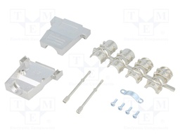 Enclosure: for D-Sub connectors; D-Sub 25pin,D-Sub HD 44pin
