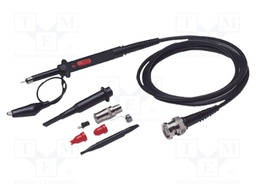 Probe: for oscilloscope; passive; 90MHz; 1: 1/10: 1; 600V; BNC plug