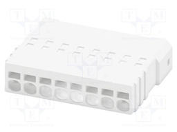 PCB connector, nominal cross section: 0.5 mm?, color: white,