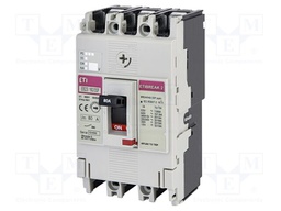 Power breaker; Poles: 3; screw type; Inom: 80A; 690VAC; IP20; MCCB