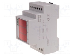 Voltmeter; digital,mounting; 100÷265V; Meas.accur: ±1%; True RMS