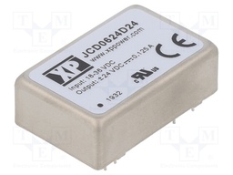 Converter: DC/DC; 6W; Uin: 18÷36V; Uout: 24VDC; Uout2: -24VDC; OUT: 2