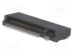 Connector: M.2 (NGFF); horizontal; SMT; gold flash; PIN: 67; 0.5A