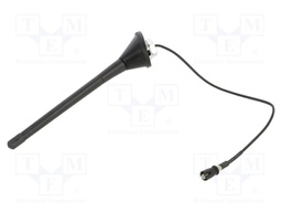 Antenna; car top; 175mm; AM,FM; VW; with amplifier; 0.3m