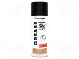 High-temperature lubricant; spray; Ingredients: copper; can