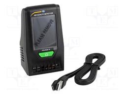 Meter: air quality; Range: 0÷2000um; Humid.range: 0÷100%RH