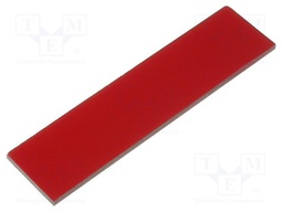 Filter; X: 16mm; Y: 60mm; Z: 1.6mm; HM-1593S,HM-1593T; red