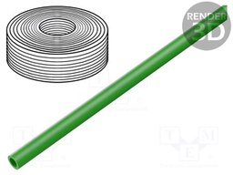 Pneumatic tubing; TPE-U; green; 10mm; -0.95÷10bar