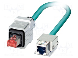 Patch cord; S/FTP; Cat 6; RJ45 socket,RJ45 plug; stranded; Cu; 5m