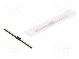 Connector: pin strips; pin header; male; PIN: 36; 2mm; SMT; 1x36