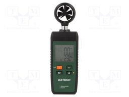 Thermoanemometer; LCD,with a backlit; 1,5÷30m/s; -10÷50°C