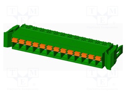 Connector: pluggable terminal block; plug; female; straight; 12A