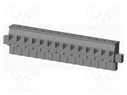 Connector: pluggable terminal block; plug; female; angled 90°