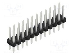 Connector: pin strips; pin header; male; PIN: 24; 2mm; THT; 2x12