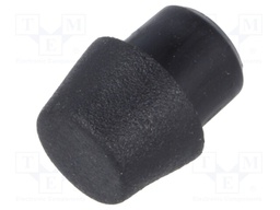 Quick mounting foot; Ø: 9mm; H: 5mm; PVC