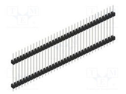 Connector: pin strips; pin header; male; PIN: 35; 2.54mm; THT; 1x35