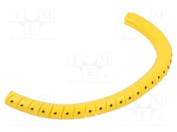 Markers for cables and wires; Label symbol: ; 2.5÷5mm; PVC; PA