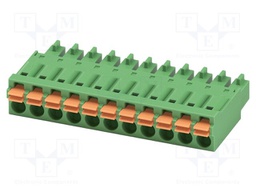PCB connector, nominal cross section: 1.5 mm?, color: green,