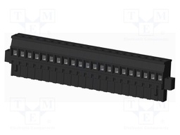 Connector: pluggable terminal block; plug; female; angled 90°